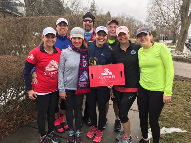 Dr. DeMone Running 2017 Boston Marathon